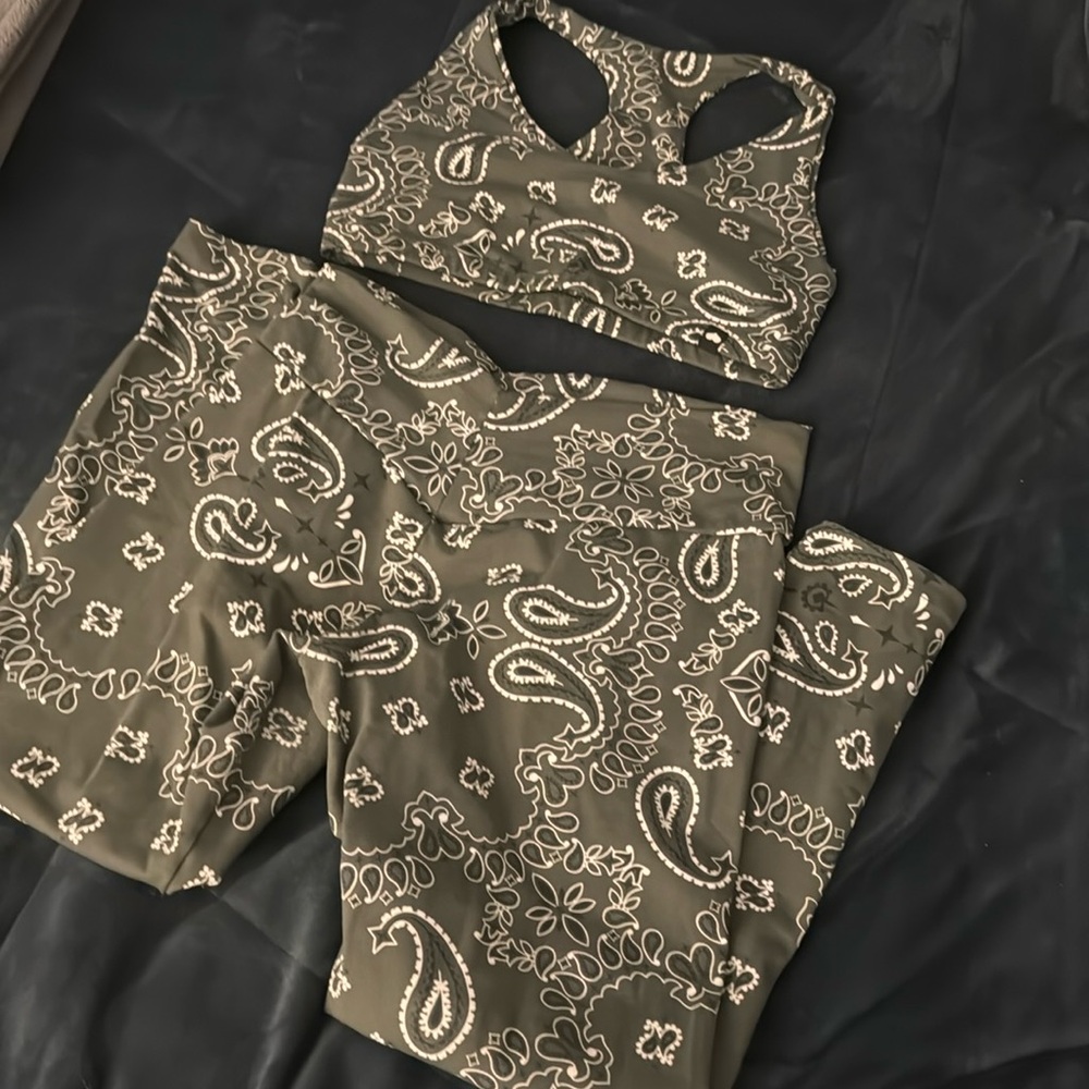 Booty by brabants bandana set olive